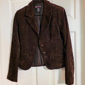 Brown Velvet Jacket